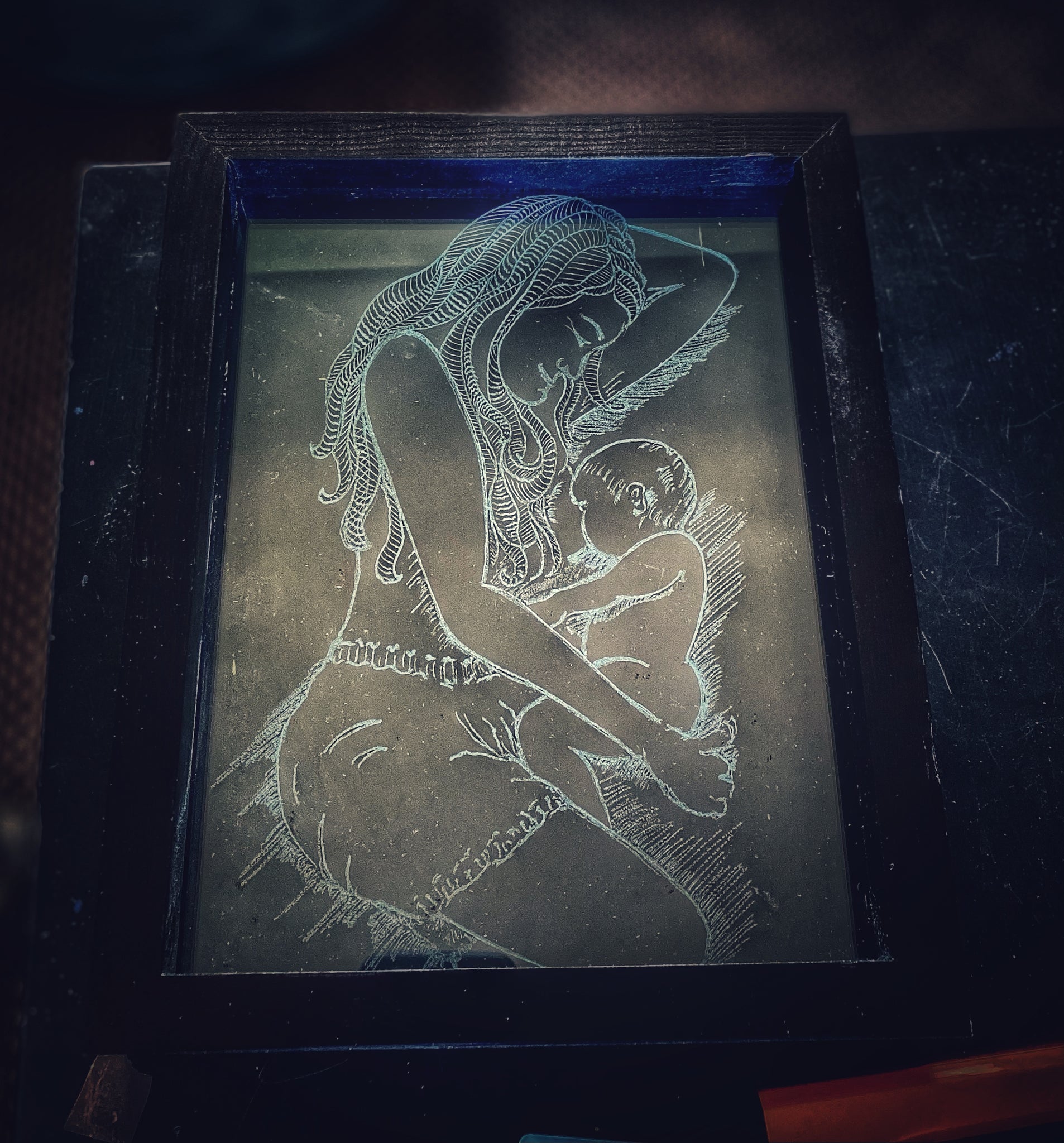 Etching on Glass